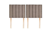 Dartford Strutted Upholstered Headboard Zip And Link - Midas Beds